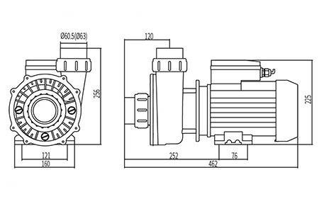 Bomba para SPA, DXD-330A
