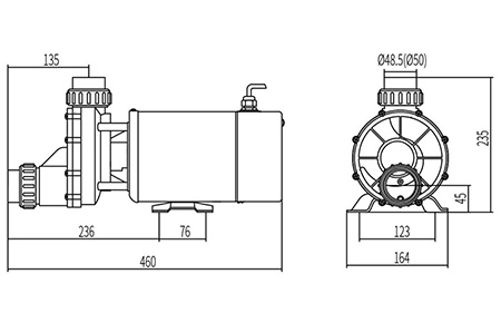 Bomba para hidromasaje, DXD-2A