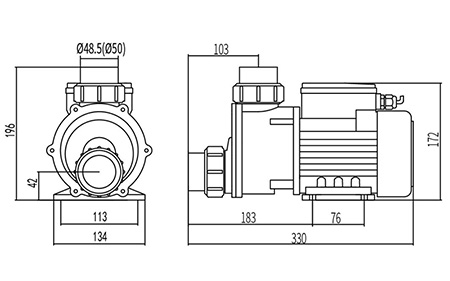 Bomba de masaje y circulación, DXD-310T