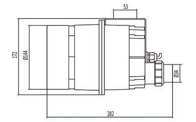 Soplador de aire para bañeras con hidromasaje DXD-6M