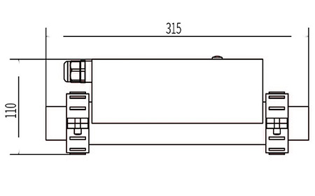 Calentador termostático, SDP-1500