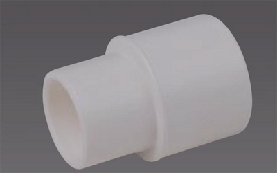 Codo reductor de PVC